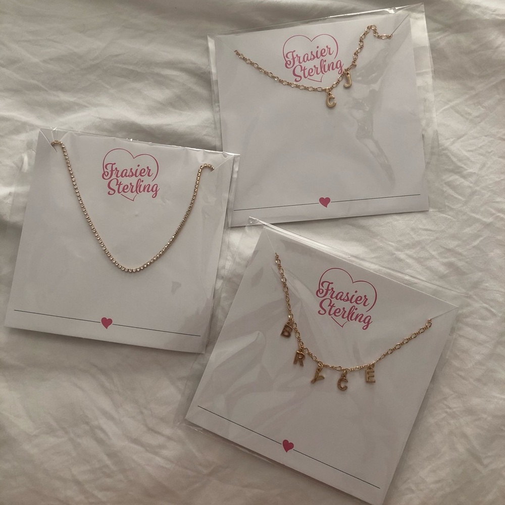 Frasier Sterling custom necklaces